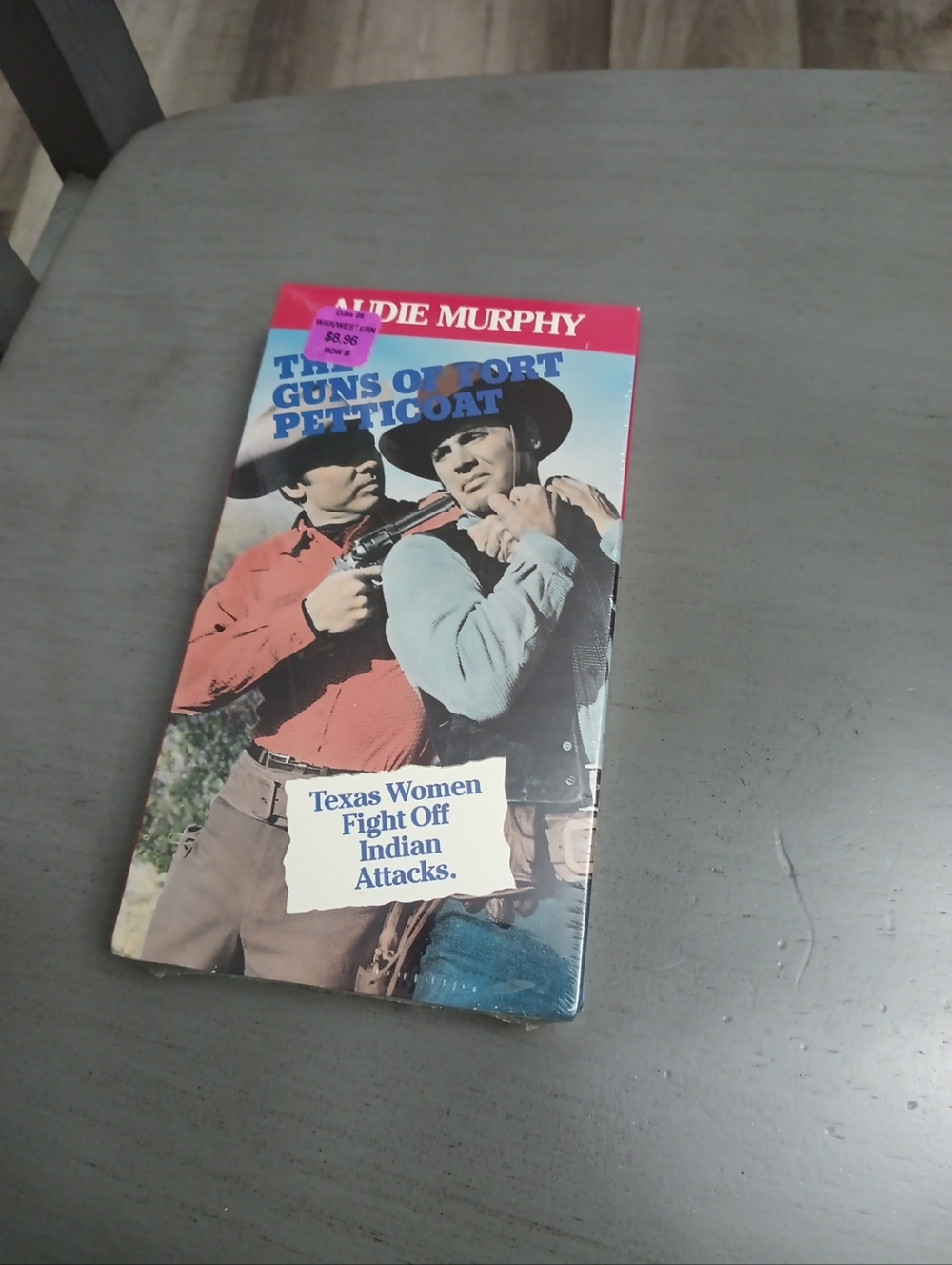The Guns of Fort Petticoat Vintage VHS - Colorful Western Cover